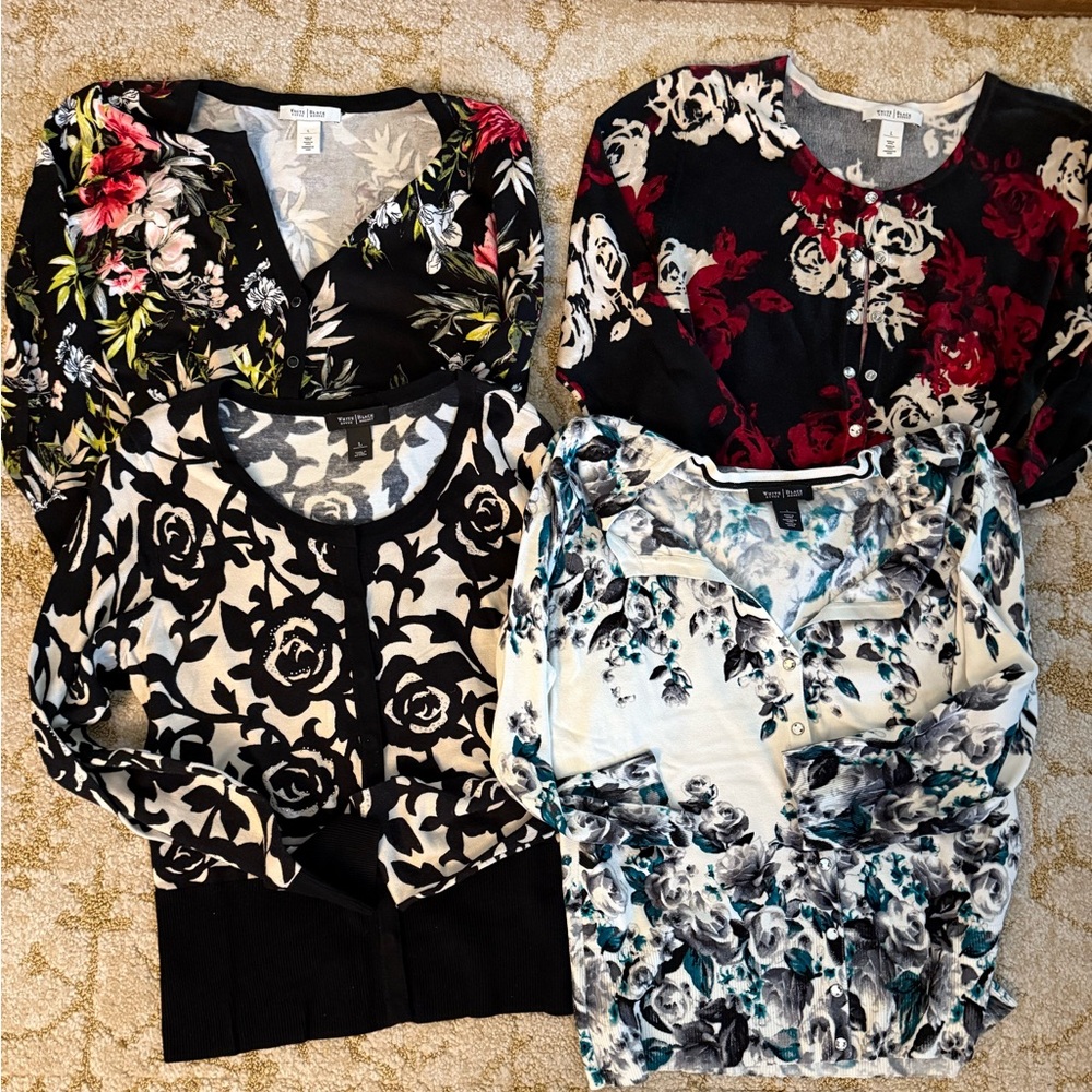 Floral cardigan bundle